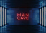 Man Cave Neon Sign Red