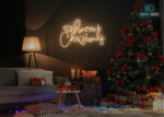 Merry Christmas LED Neon Sign Warm-White