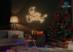 Merry Christmas Neon Sign Warm-White