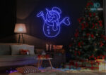 Merry Christmas New Design Neon Sign Dark-Blue