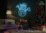 Merry Christmas New Design Neon Sign Ice-Blue