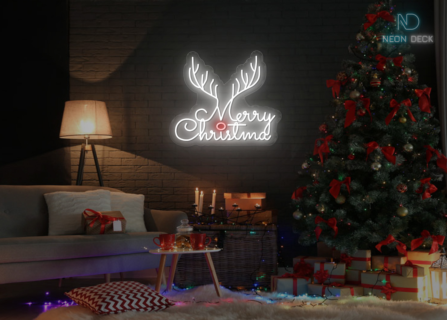 Merry Christmas New Design Neon Sign Multi Merry Christmas New Design Neon Sign Multi