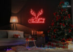 Merry Christmas New Design Neon Sign Red