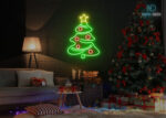 Merry Christmas Tree Neon Sign Multi