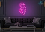 Mom Neon Sign Hot-Pink