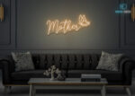 Mother Butterfly Neon Sign Warm-White