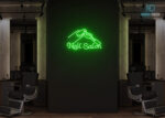 Nail Salon Neon Sign Green