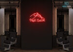 Nail Salon Neon Sign Red