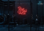 Rise and Shine Neon Sign Red