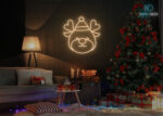 Santa Claus Neon Sign Warm-White