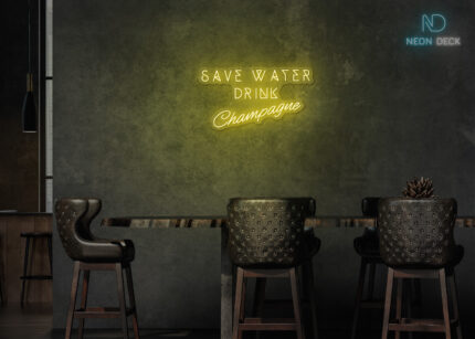 Save Water Drink Champagne