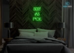 Sexy as Fuck Neon Sign Green