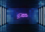 Shut Up a Dance Neon Sign Purple