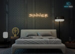 Sinner Neon Sign Warm-White