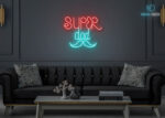 Super Dad Neon Sign Multi