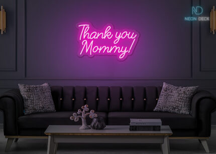 Thank You Mommy Hot-Pink