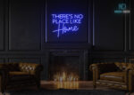 There is no place like Home Neon Sign Dark-Blue