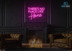 There is no place like Home Neon Sign Hot-Pink