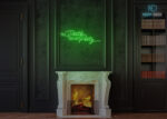 Till Death Do Us Party Neon Sign Green