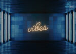 Vibes Neon Sign Warm-White