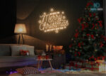 We wish you Marry chrismas Neon Sign Warm-White