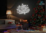 We wish you Marry chrismas Neon Sign White