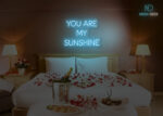 You are my Sunshine Neon SIgn Ice-Blue