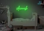 Avinash Name Neon Sign Green