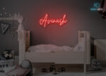 Avinash Name Neon Sign Red