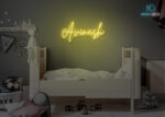 Avinash Name Neon Sign Yellow
