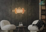 BBQ Party Skewer LED Neon Sign Warm-White