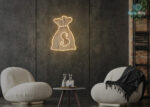 Cash Flow Neon Sign Warm-White