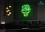 Chill Ape LED Neon Sign Green