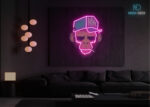Chill Ape LED Neon Sign Hot-Pink