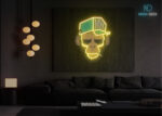 Chill Ape LED Neon Sign Yellow