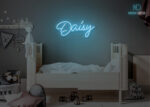 Daisy Name Neon Sign Ice-Blue