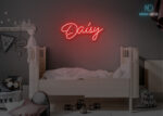 Daisy Name Neon Sign Red