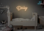 Daisy Name Neon Sign Warm-White