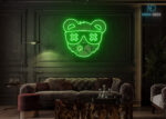 Dog LED Neon Sign Green