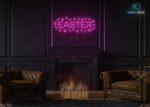 Easter Neon Sign Hot-Pink