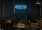 Easter Neon Sign Ice-Blue