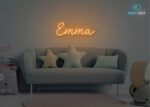 Emma Name Neon Sign Orange