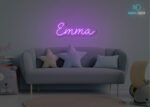 Emma Name Neon Sign Purple