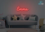 Emma Name Neon Sign Red