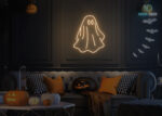 Ghost Neon Sign Warm-White
