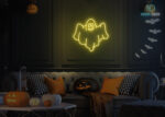 Ghost 👻 LED Neon Sign Yellow
