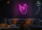 Ghost 👻 Neon Sign Hot-Pink