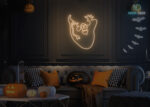 Ghost 👻 Neon Sign Warm-White
