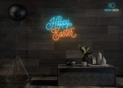 Happy Easter LED Neon Sign Multi