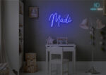 Madi Name Neon Sign Dark-Blue